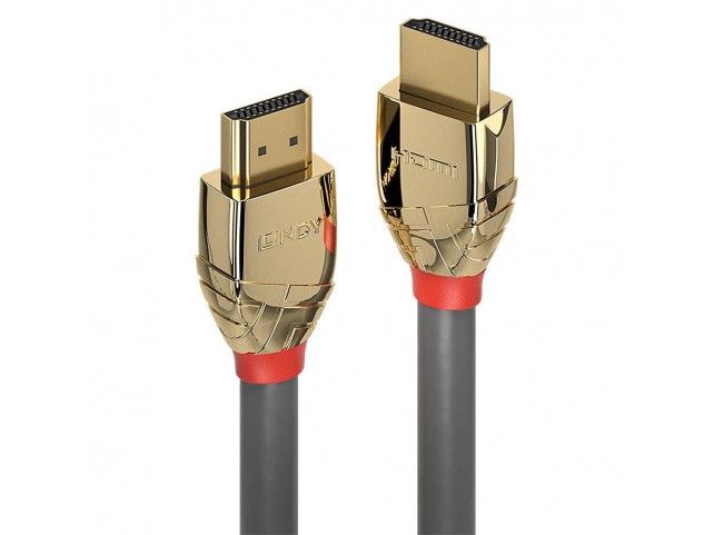 Lindy 5m High Speed HDMI Cable,  Gold Line