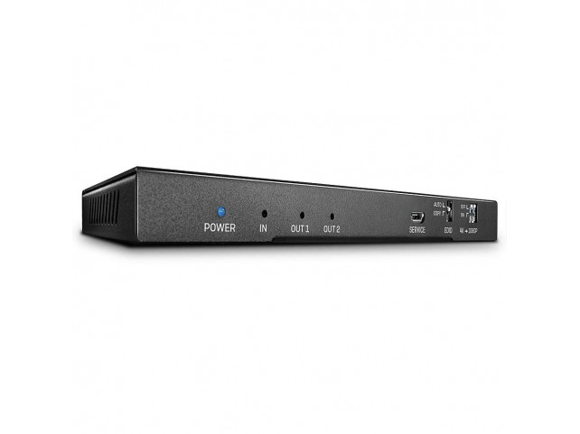 Lindy 2 Port Hdmi 2.0 18G Splitter  With Audio