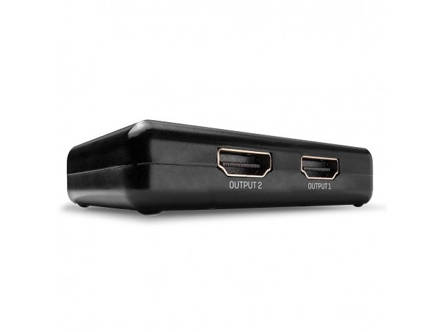 Lindy 2 Port Hdmi 10.2G Splitter,  Compact