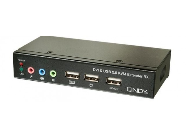 Lindy Kvm Switch Black  