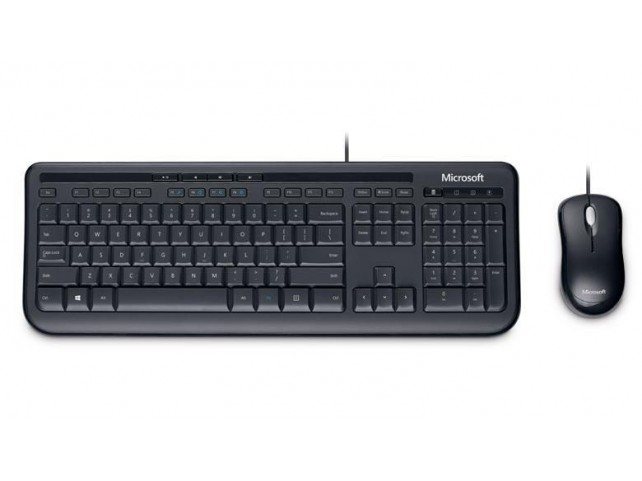 Microsoft 600 Keyboard Mouse Included  Usb Qwertz German Black