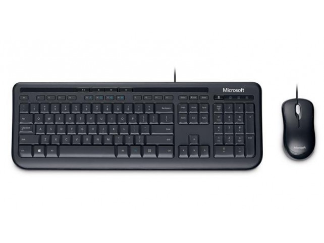 Microsoft 600 Keyboard Mouse Included  Usb Qwertz German Black