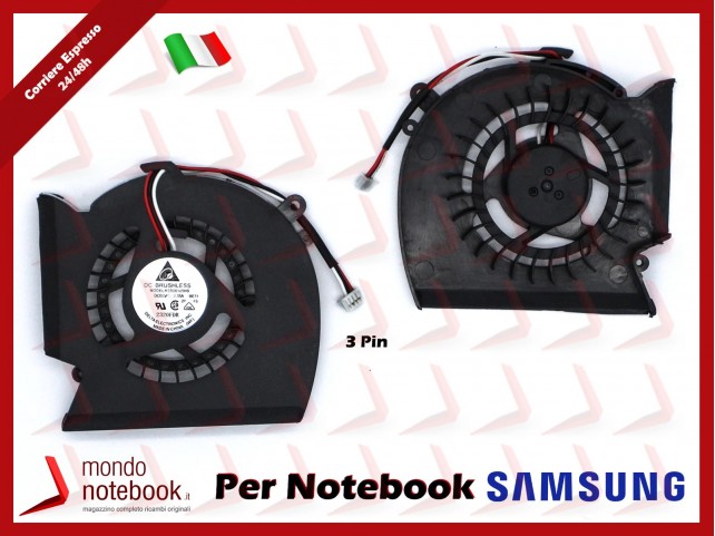 Ventola Fan CPU SAMSUNG R530 R580 R540 RV510