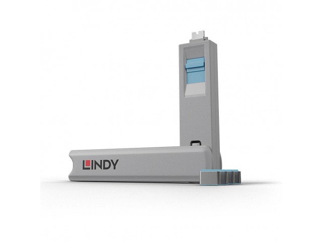 Lindy 40465 port dust cover 1 pc(s)  40465, Blue, Desktop 40465,