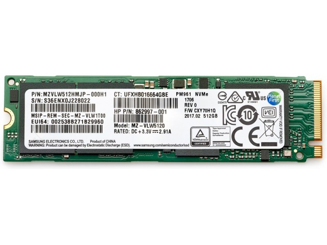 SSD 512GB PCIe NVME TLC  