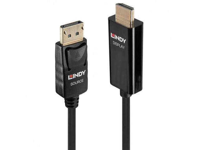 Lindy 0.5M Dp To Hdmi Adapter Cable  