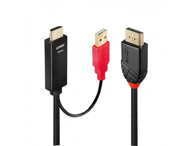 Lindy 1M Hdmi To Displayport  Adapter Cable