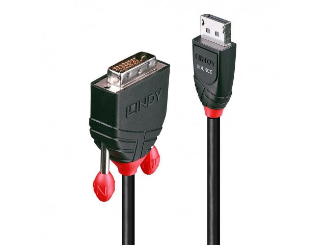 Lindy 1M Displayport To Dvi Cable  