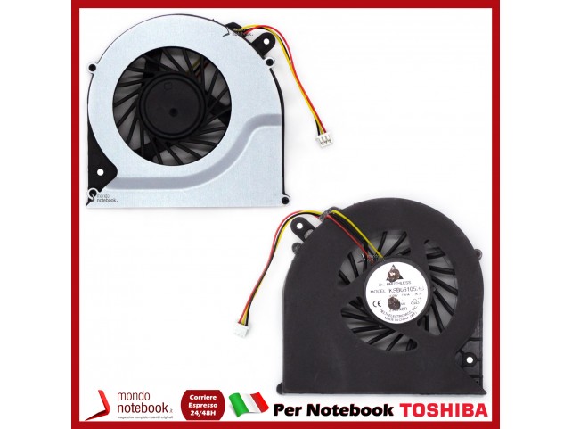 Ventola Fan CPU TOSHIBA Satellite L850 L870 C850 C855 C870 C875  (Versione 3 Pin)