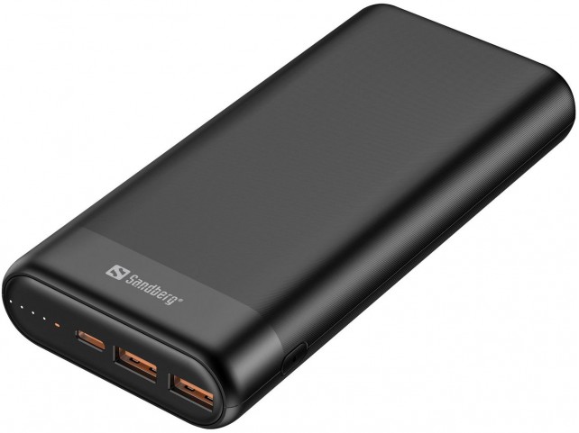Sandberg Powerbank 20000 PD65W+2xQC3.0  Powerbank 20000