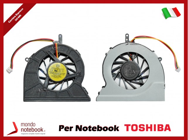 Ventola Fan CPU TOSHIBA Satellite M300 M305D M800 M830 U400 U405 P300 P305