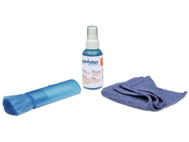 Manhattan LCD Mini Cleaning Kit  Blue
