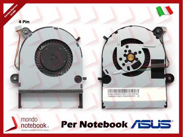 Ventola Fan GPU ASUS K501 K501LX K501UW K501UX (VGA) 13NB08Q1T02011