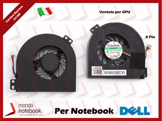 Ventola Fan GPU DELL Precision M4700 M4800 (Versione per VGA)