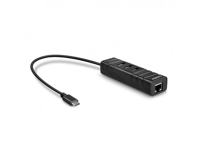 Lindy Usb 3.1 Hub & Gigabit  Ethernet Adapter