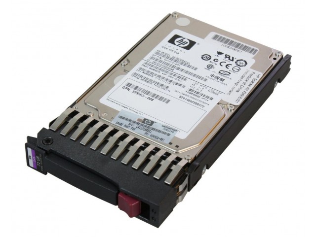 Hewlett Packard Enterprise 72GB hdd hot plug SAS SP G2  2.5 inch 10 000 rpm