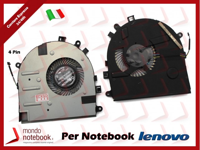 Ventola Fan CPU LENOVO U31-70 E31-70 E31-80 E51 500S-13ISK