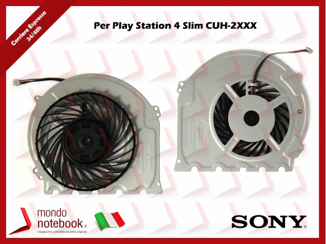 Ventola Fan SONY Play Station PS4 SLIM CUH-2XXX DC 12V 1,30A