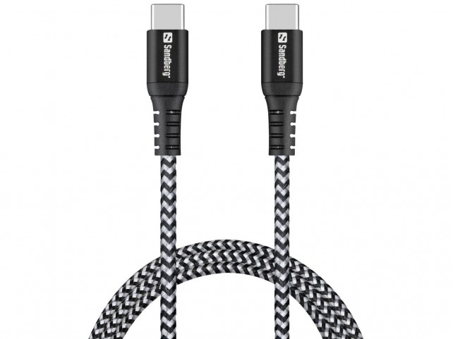 Sandberg Survivor USB-C- USB-C Cable 1M  Survivor USB-C- USB-C Cable