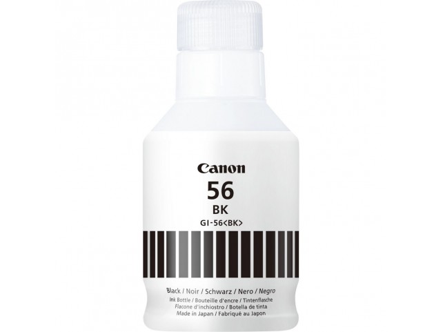 Canon Gi-56Bk Black Ink Bottle  
