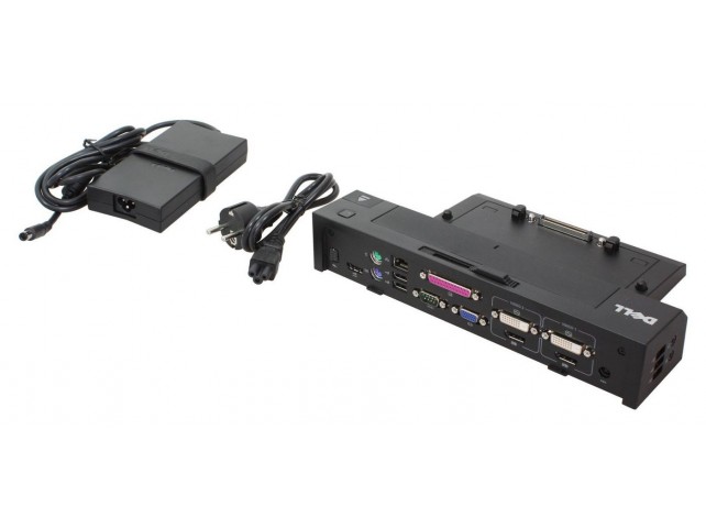 Dell E-Port Replicator Advanced  Included AC-Adaptor