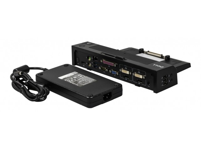 Dell E-Port Advanced 240W USB 3.0  452-11512, Docking, Black,
