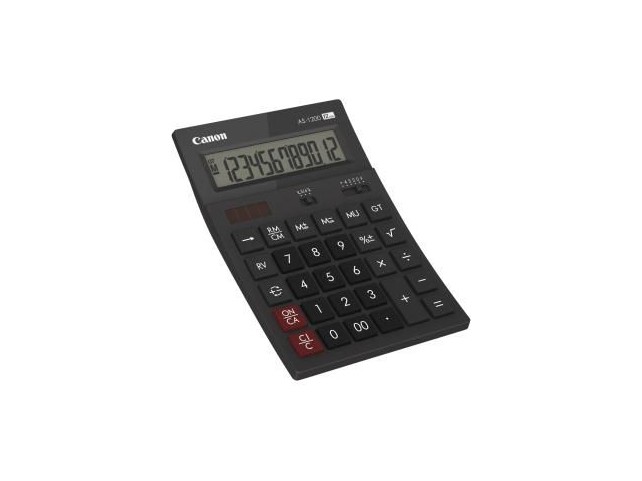 Canon AS-1200 CALCULATOR  AS1200HB, Desktop, Basic, 12