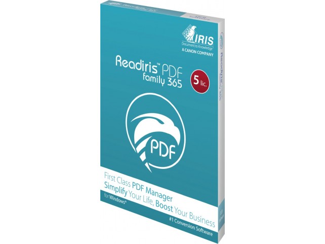 I.R.I.S. Readiris PDF Family 365  