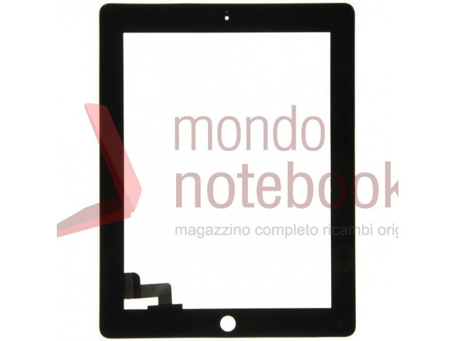 Vetro Touch Screen APPLE iPad 2 (NERO) Black touchscreen