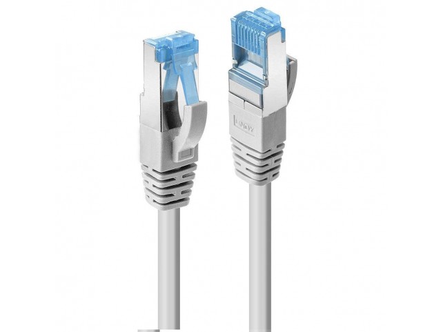 Lindy 10m Cat.6A S/FTP LSZH Network  Cable, Grey