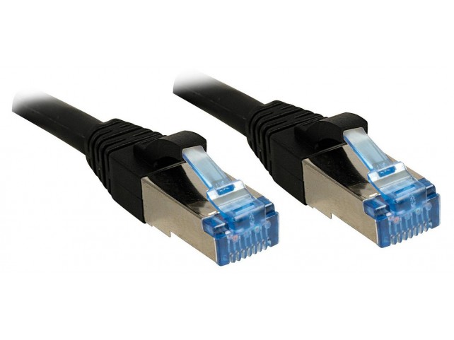 Lindy Networking Cable Black 5 M  Cat6A S/Ftp (S-Stp)