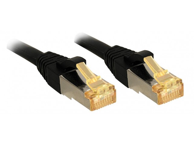 Lindy Networking Cable Black 1 M  Cat7 S/Ftp (S-Stp)