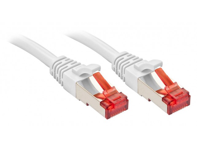 Lindy Rj45/Rj45 Cat6 2M Networking  Cable White S/Ftp (S-Stp)