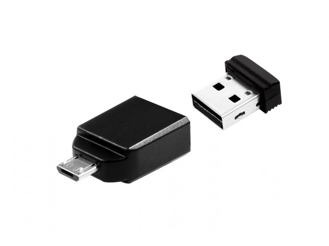 Verbatim Store N Stay Nano USB 32 GB  OTG incl adaptor