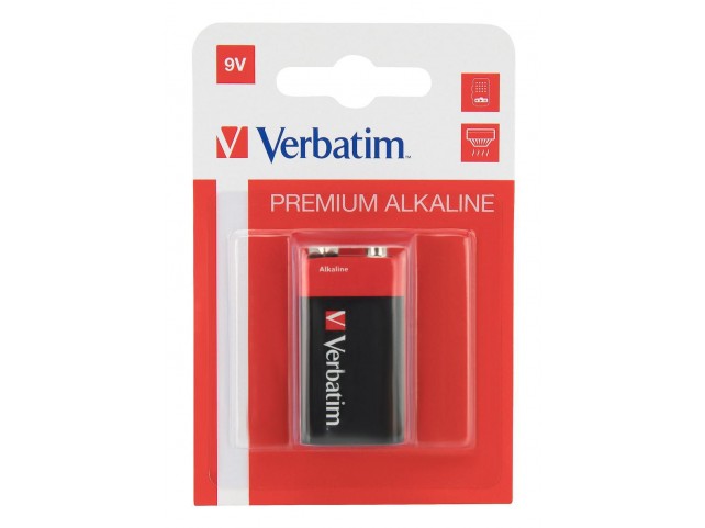 ALKALINE BATTERY 9V 1 PACK  (HANGCARD) 9V Alkaline