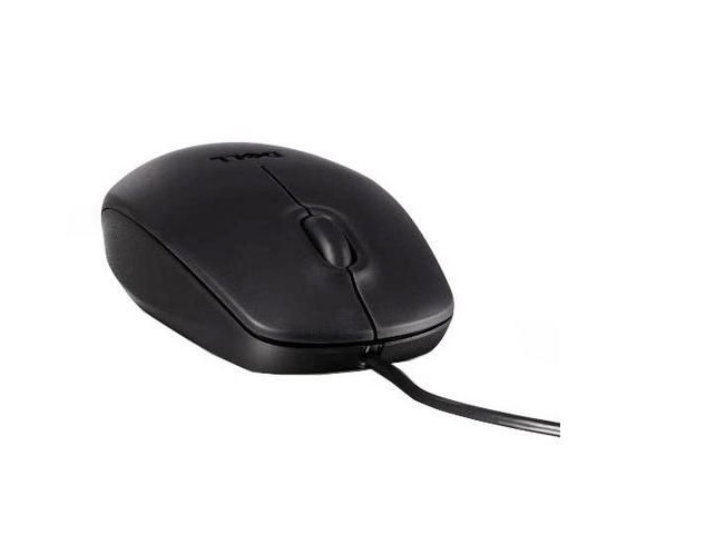 Dell Kit Mouse, External, USB, 3  Buttons, Optical, Black,
