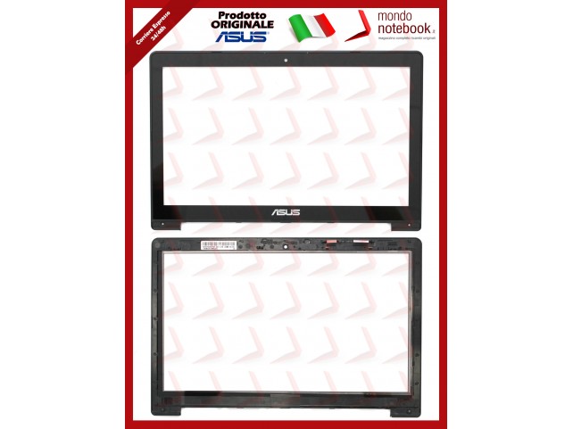Vetro Touch Screen Originale Asus Vivobook S500CA 15.6'' (NERO) Con Cornice