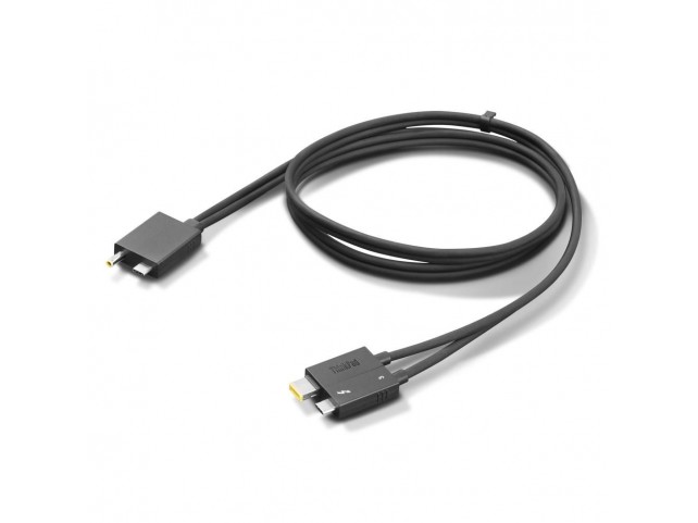 Lenovo Thunderbolt cable 0.7 m 40  Gbit/s Black **New Retail**