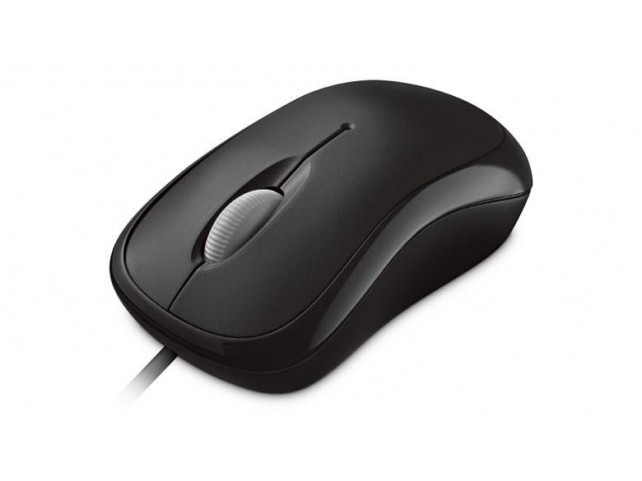 Microsoft Basic Optical Mouse Black  Business, USB