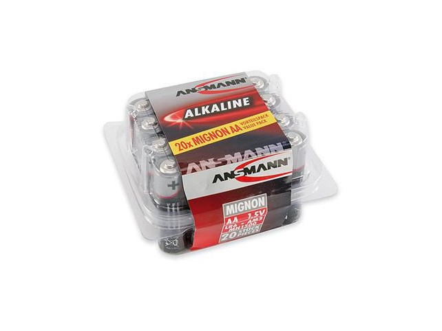 Battery LR6 (AA),1x20,1.5V  Alkaline Mignon