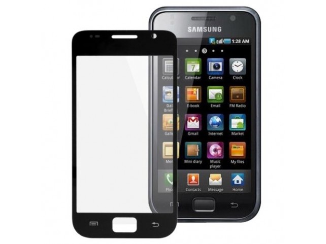 Vetro Vetrino per Smartphone SAMSUNG Galaxy S GT i9000 (Nero)