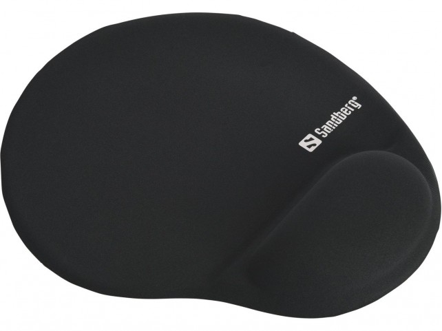 Sandberg Gel Mousepad with Wrist Rest  Gel Mousepad with Wrist Rest,