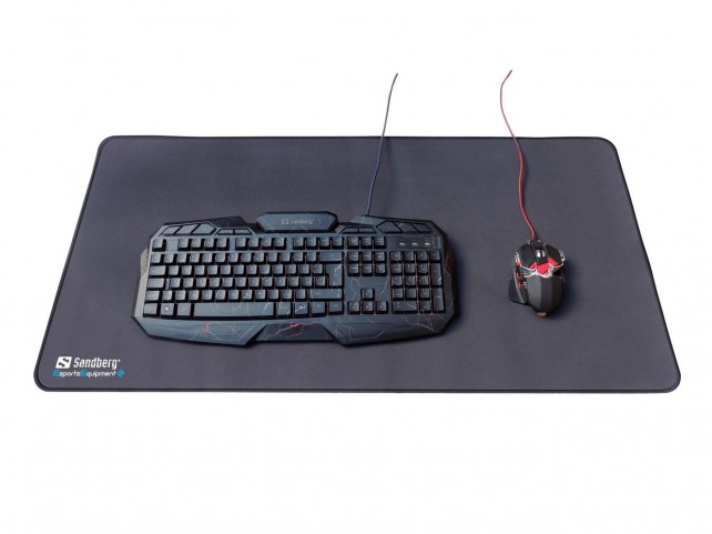 Sandberg Gamer Desk Pad XXXL  Size: 45 x 90 x 0,4 cm
