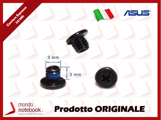 Vite di Fissaggio Notebook [M3*3L (K) B-ZN NY] (1 PZ) ASUS A53 A55 ET2012 F550