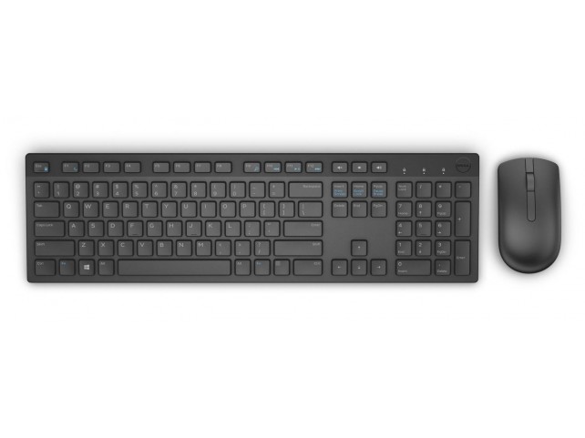 Dell Keyboard/Mouse (ENGLISH UK)  Wireless Black KM636