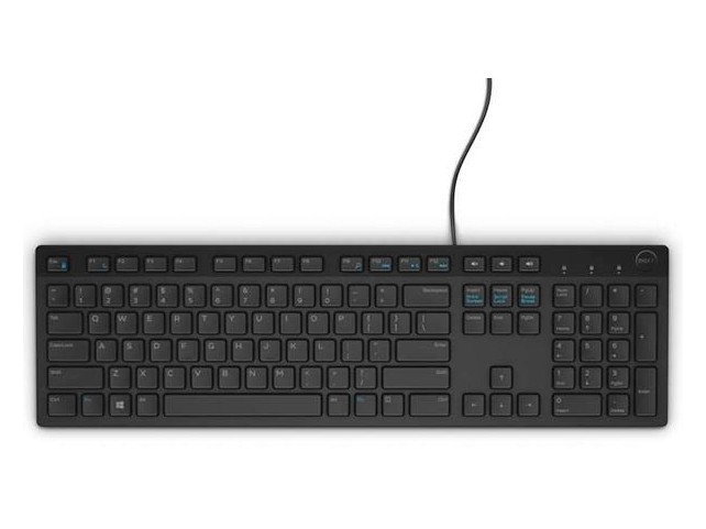 Dell KB216 keyboard USB AZERTY  French Black KB216, Full-size