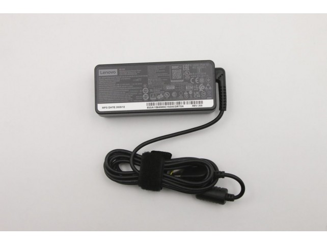 Lenovo CRU,AC_ADAPTER,Rectangle 65W  89%,100-240Vac,3P