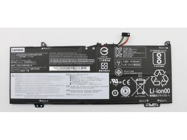 Lenovo FRU 530S CP/C L17C4PB0  7.68V45Wh4cell bty