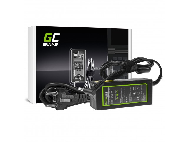 AC adapter Green Cell PRO 19V 3.42A 65W per AsusPro BU400 BU400A PU551 PU551L PU551LA PU551LD PU551J PU551JA