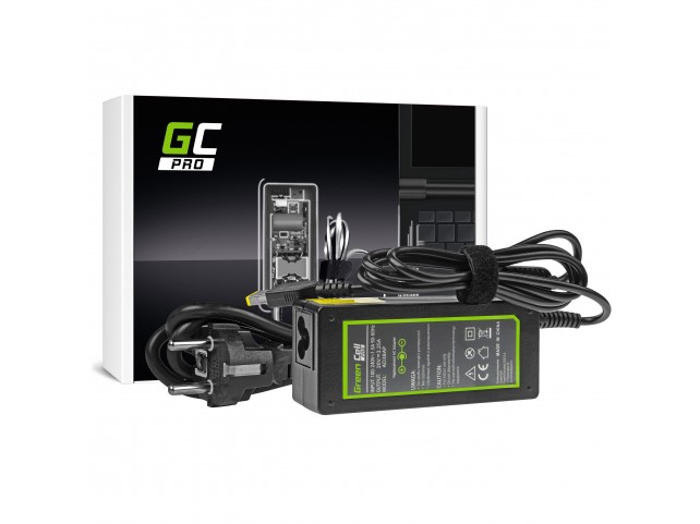 AC adapter Green Cell PRO 20V 3.25A 65W per Lenovo B50 G50 G50-30 G50-45 G50-70 G50-80 G500 G500s G505 G700 G710 Z50-70